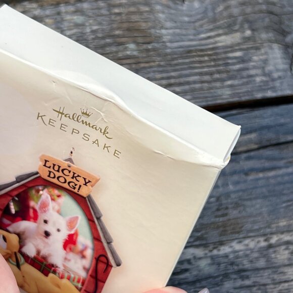 Hallmark Keepsake Lucky Dog Pluto Disney Christmas Photo Holder Ornament 2007 - Picture 9 of 10